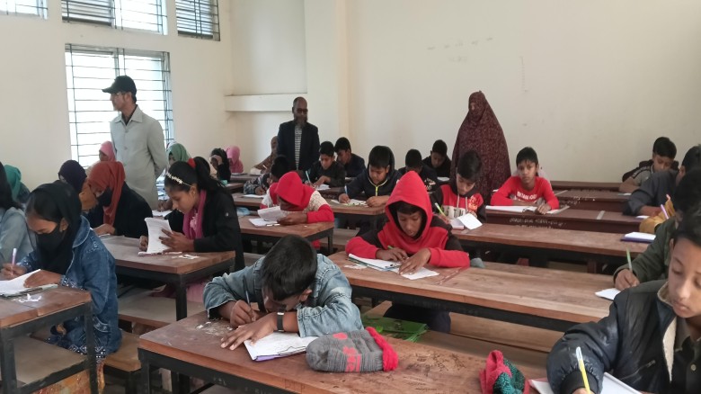 ঝিনাইগাতীতে উপজেলা কিন্ডারগার্টেন এসোসিয়েশনের প্রাথমিক বৃত্তি পরীক্ষা অনুষ্ঠিত...