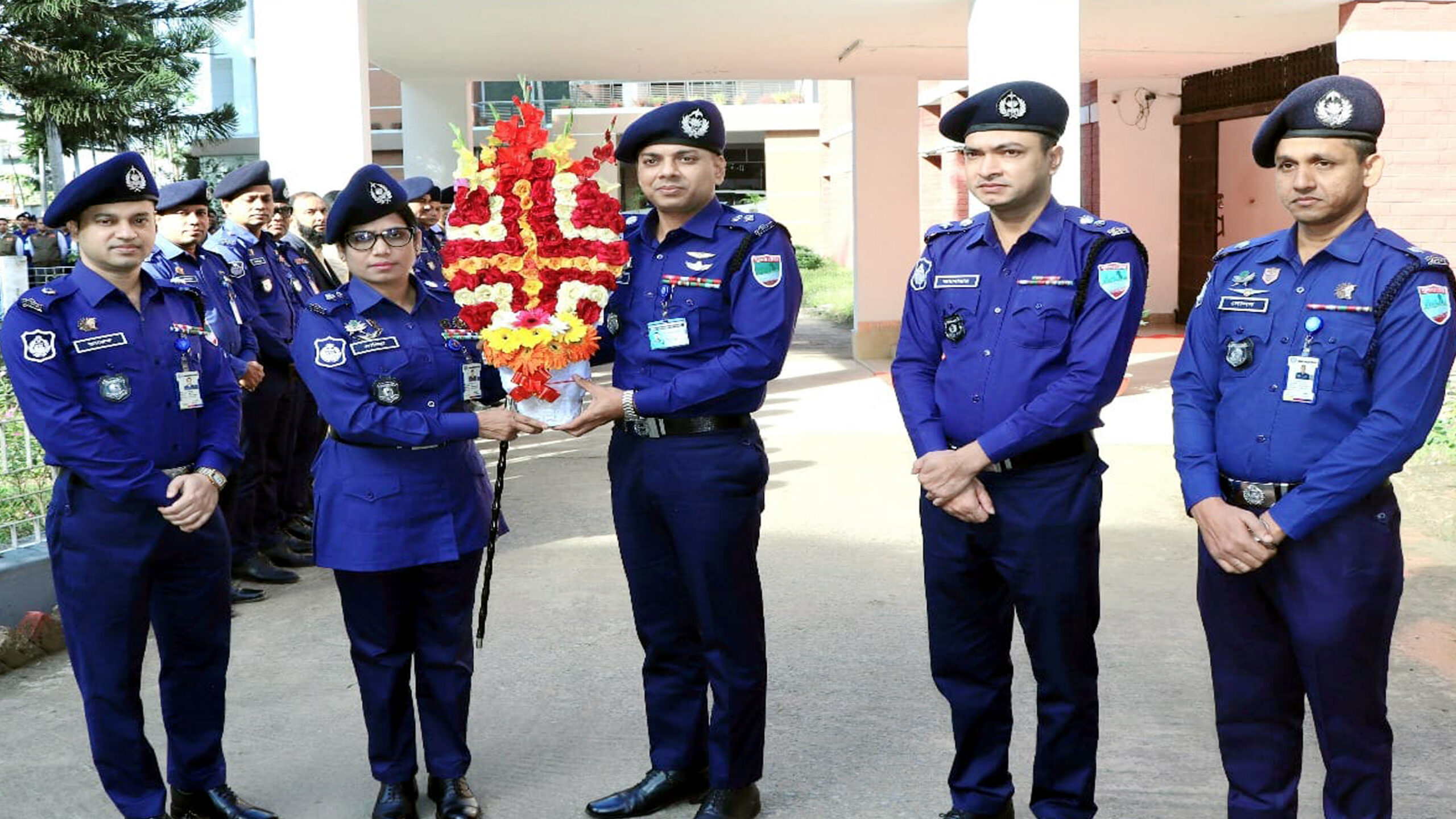 নড়াইলে নবাগত পুলিশ সুপারের যোগদান