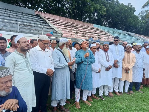 সাবেক মন্ত্রী মোস্তাফিজুর রহমান ফিজারের জানাজা অনুষ্ঠিত 