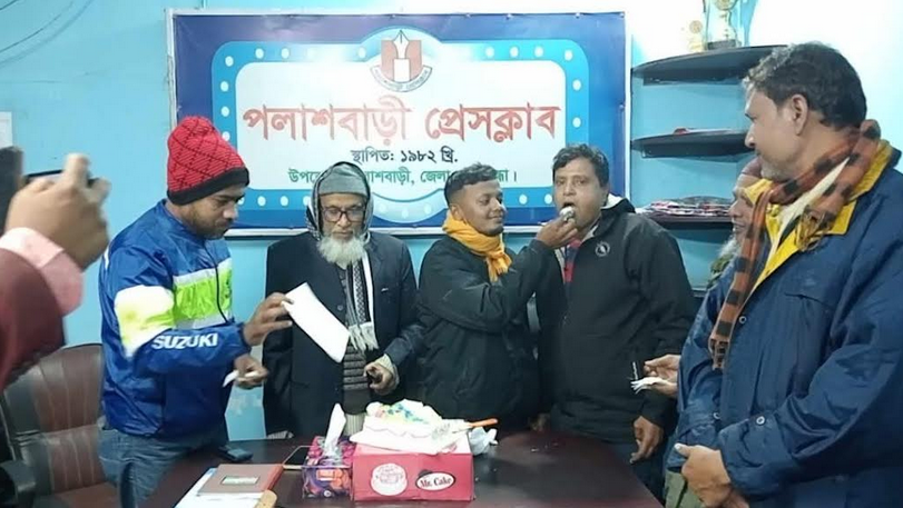 প্রেসক্লাবের সাধারণ সম্পাদক পাপুল সরকারের জন্মদিন পালিত 