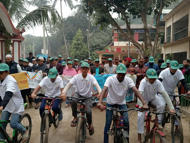 হোমনায় বর্ণাঢ্য র‍্যালির মাধ্যমে তারুণ্যের উৎসব ২০২৫ উদ্বোধন