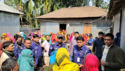 ফুলবাড়ীতে বৃদ্ধা হাসিনার ঝুলন্ত মরদেহ উদ্ধার