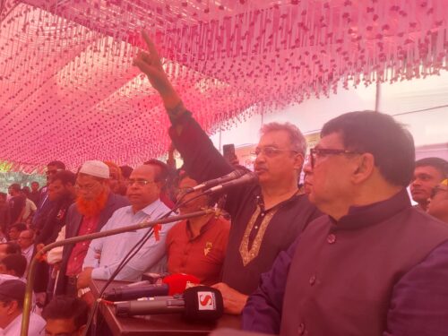 জনগনের ভয়ে হাসিনা দেশ থেকে পালিয়ে গেছে: বিএনপির নেতা হারুন
