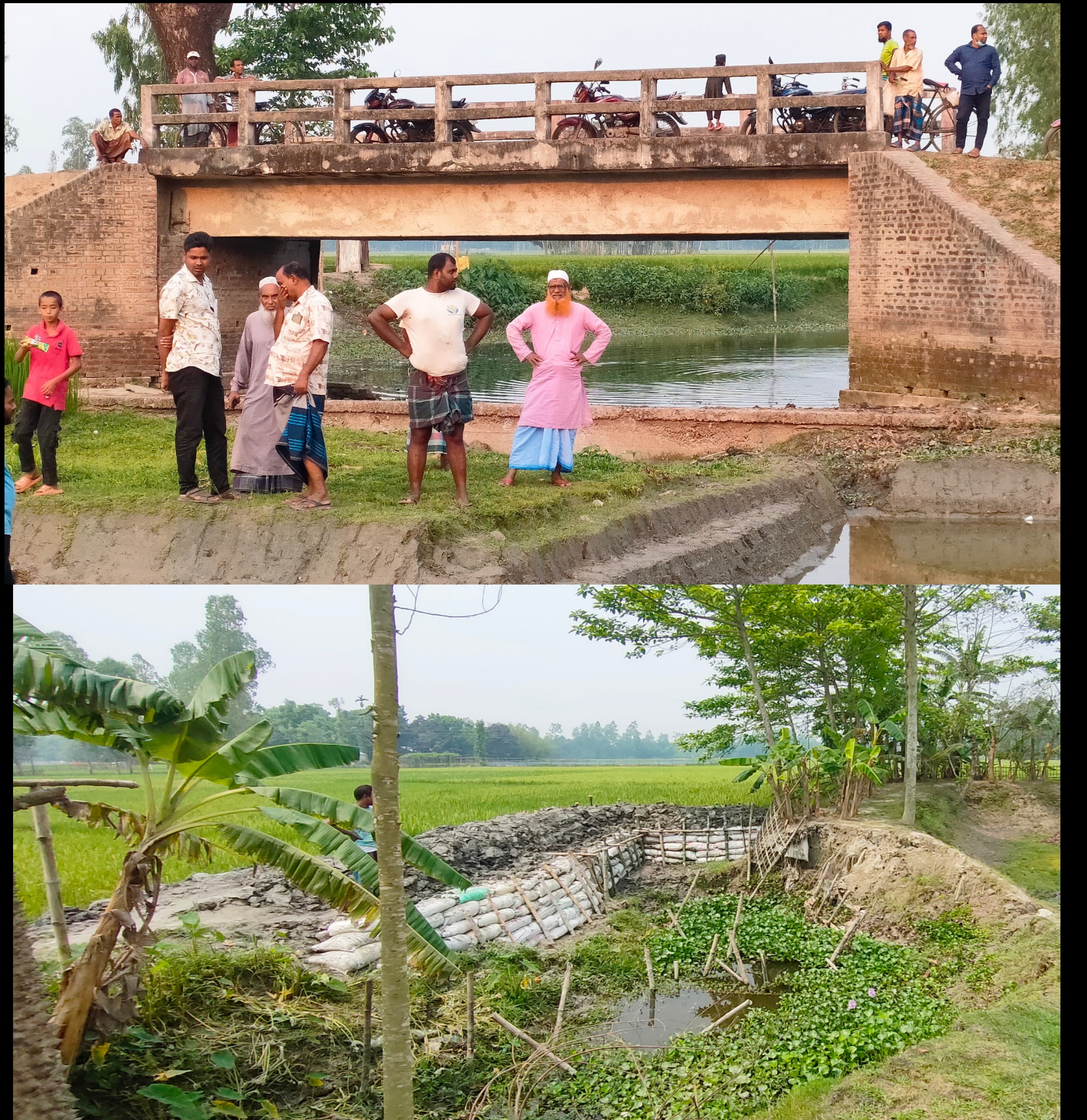 উলিপুরে ব্রীজের পানি প্রবাহের পথ বন্ধ করে দিয়ে মাটি ভরাটের অভিযোগ উলিপুরে ব্রীজের পানি প্রবাহের পথ বন্ধ করে দিয়ে মাটি ভরাটের অভিযোগ